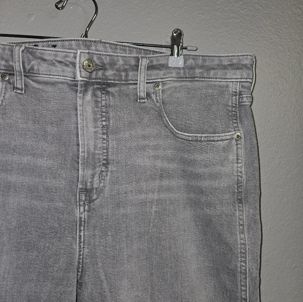 Gap Vintage Slim Sky High Grey Jeans Size 18